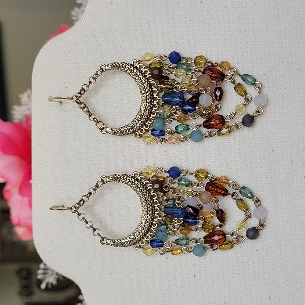 Boho Style Drop Earrings